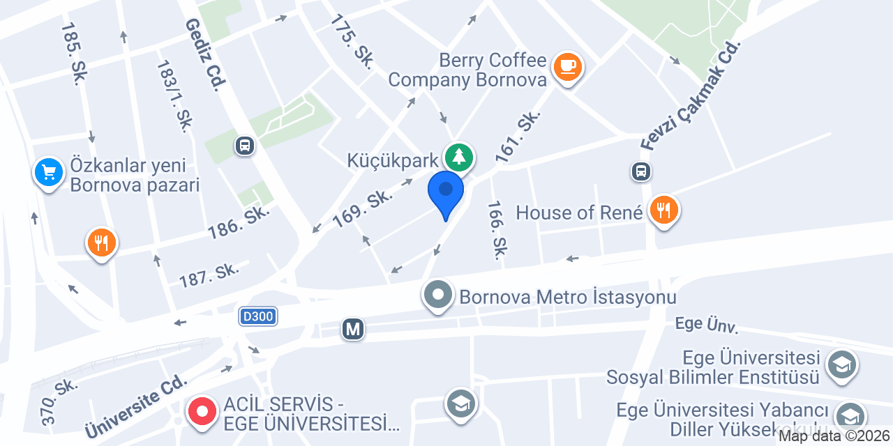 Küçükpark Dumlupınar Sürücü Kursu konumu