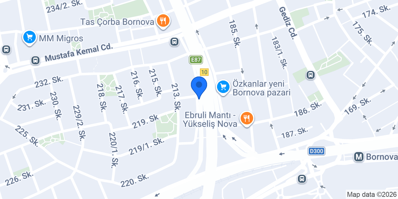 Çınar market konumu