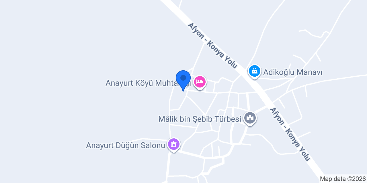 Anayurt İlköğretim Okulu konumu