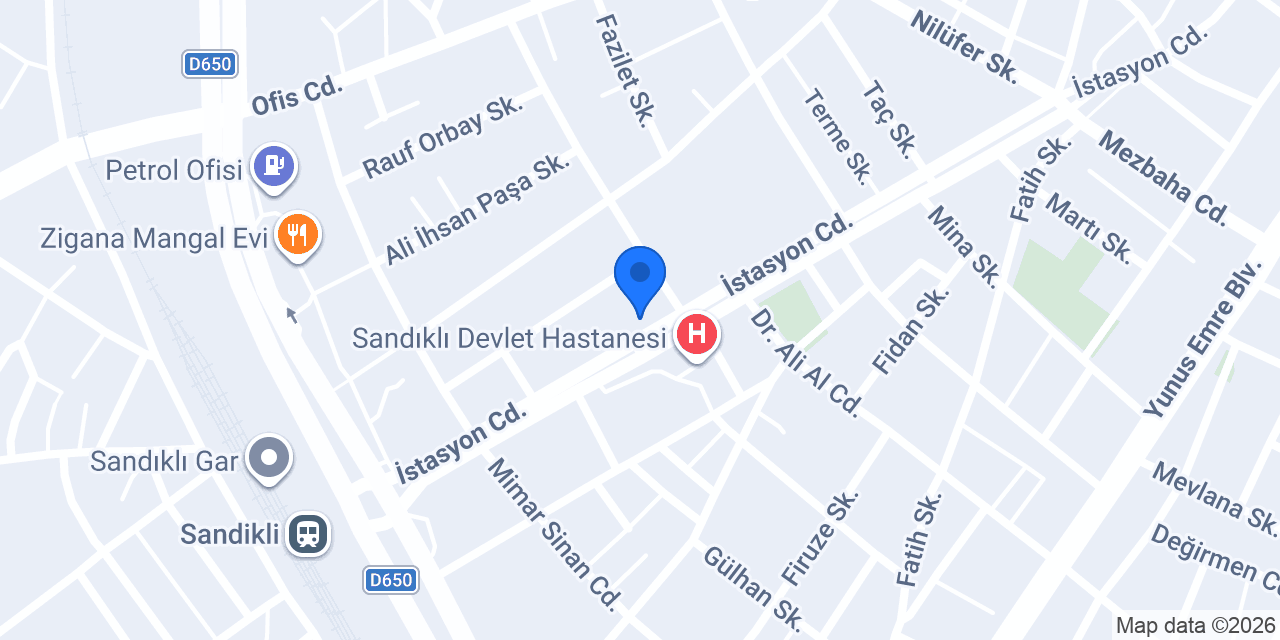 Dost Eczanesi konumu