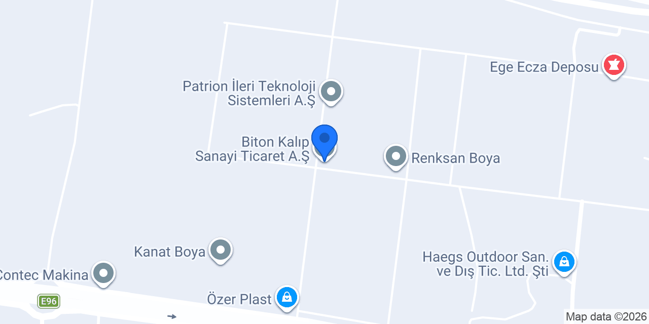 Biton Kalıp Sanayi Ticaret A.Ş konumu