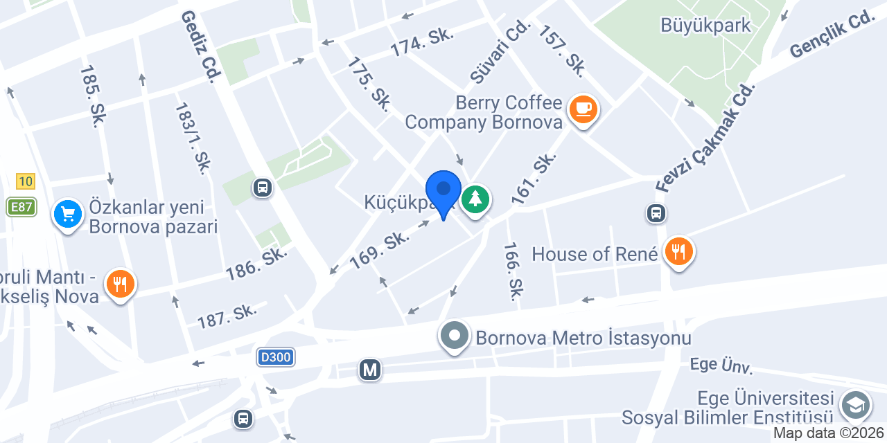 Binkaynar Unlu Mamülleri | Küçükpark konumu