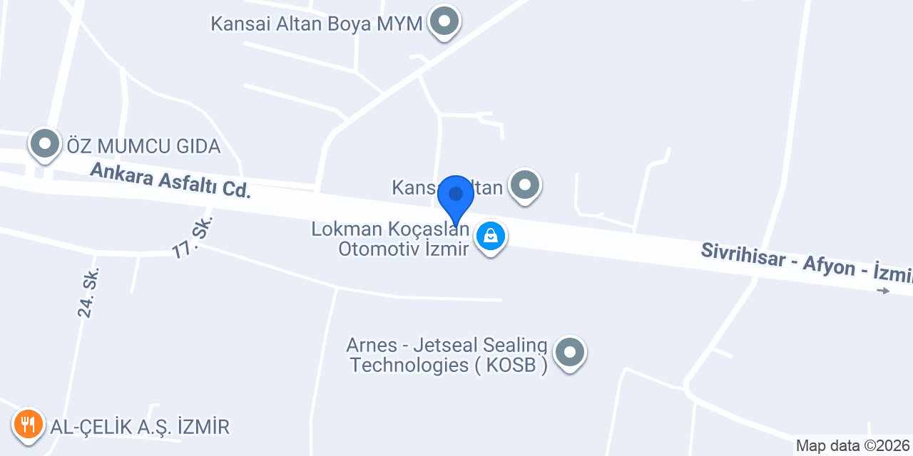 BURSA KONTEYNER konumu