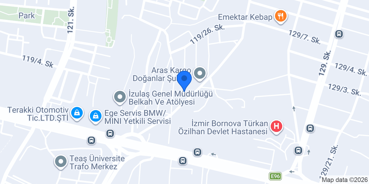 Sedir Restoran konumu