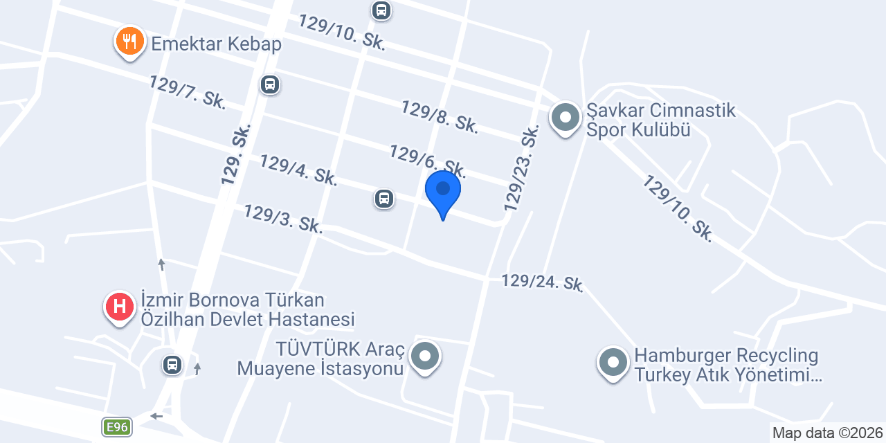 İzmir Teknik Kimya Ltd. Şti. konumu