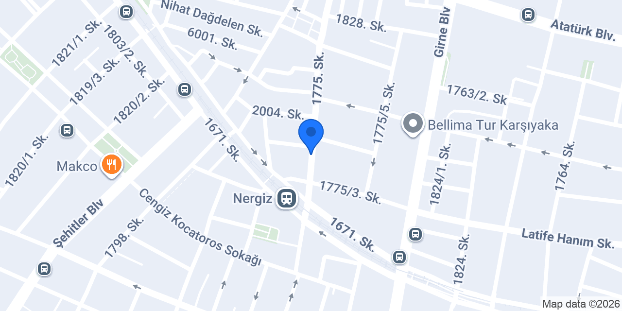 Deniz Kabuğu Balık Evi konumu