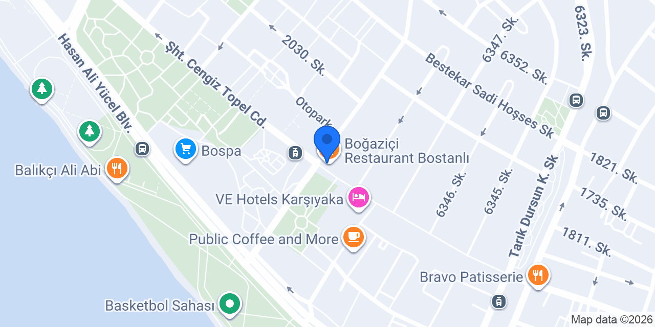 Bostanlı Taksi konumu