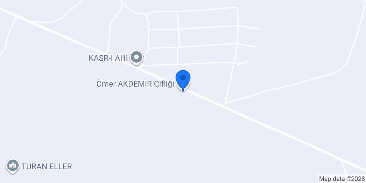 Ömer AKDEMİR Çifliği konumu