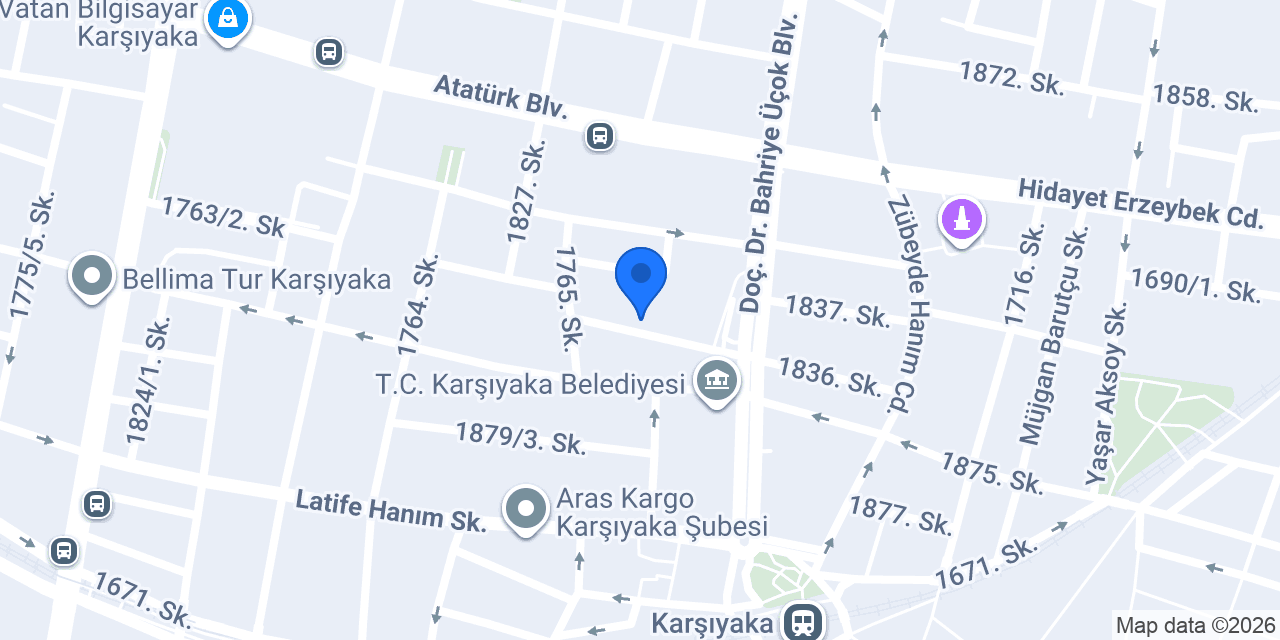 Karşıyaka Spa konumu