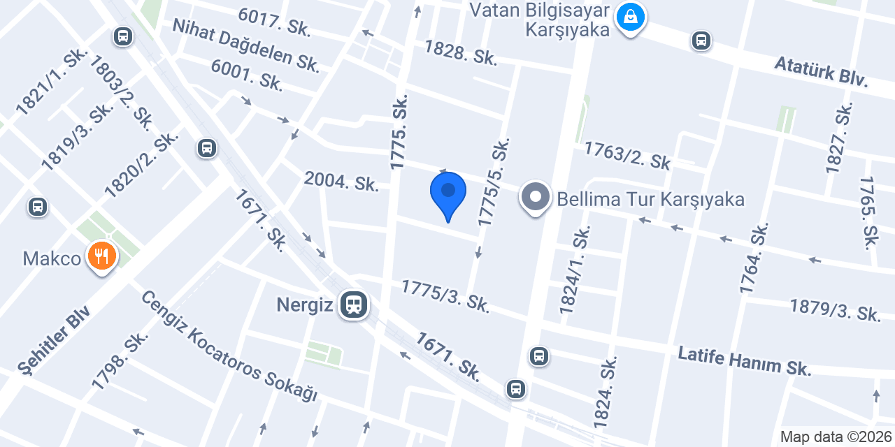 Yıldız SRC Eğitim Merkezi konumu