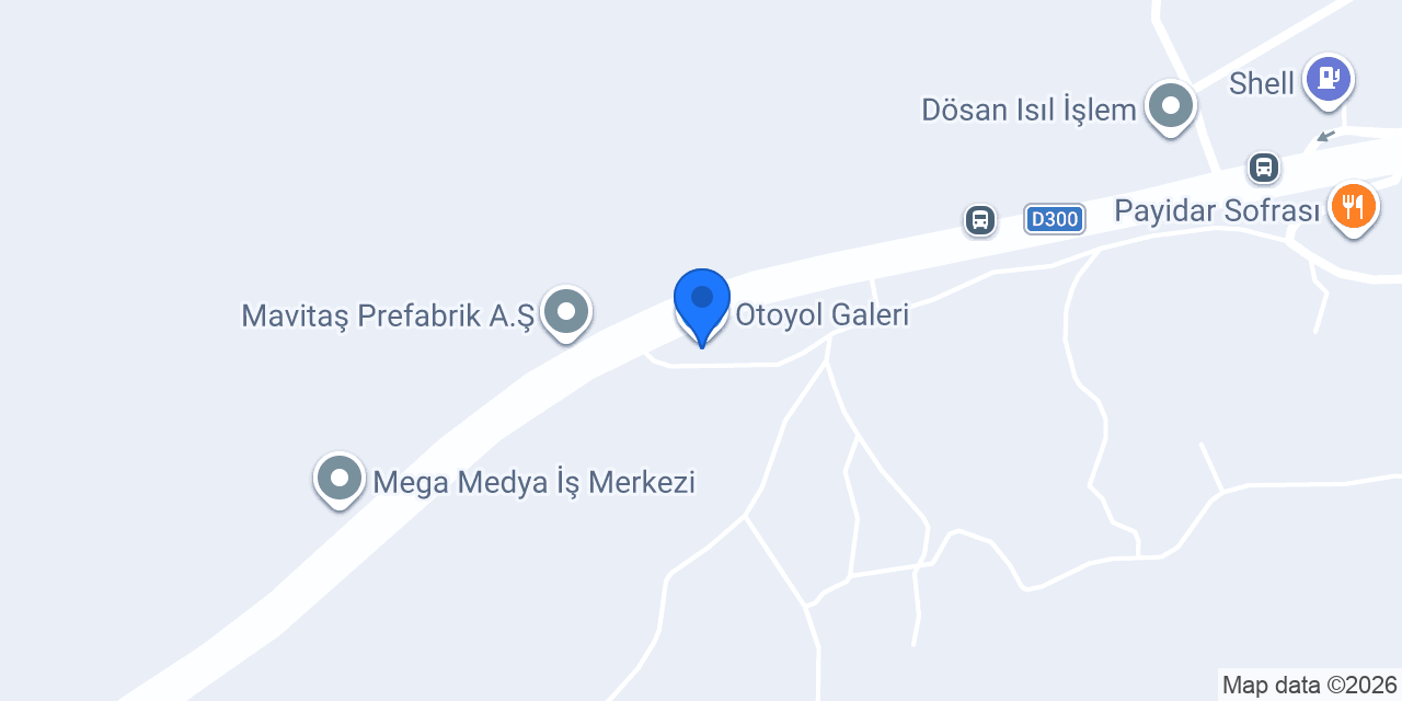 Otoyol Galeri konumu