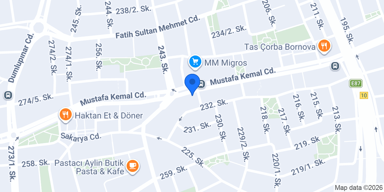 Üstün Optik konumu