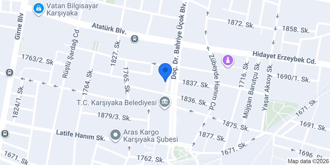 Karaca Müşavirlik konumu