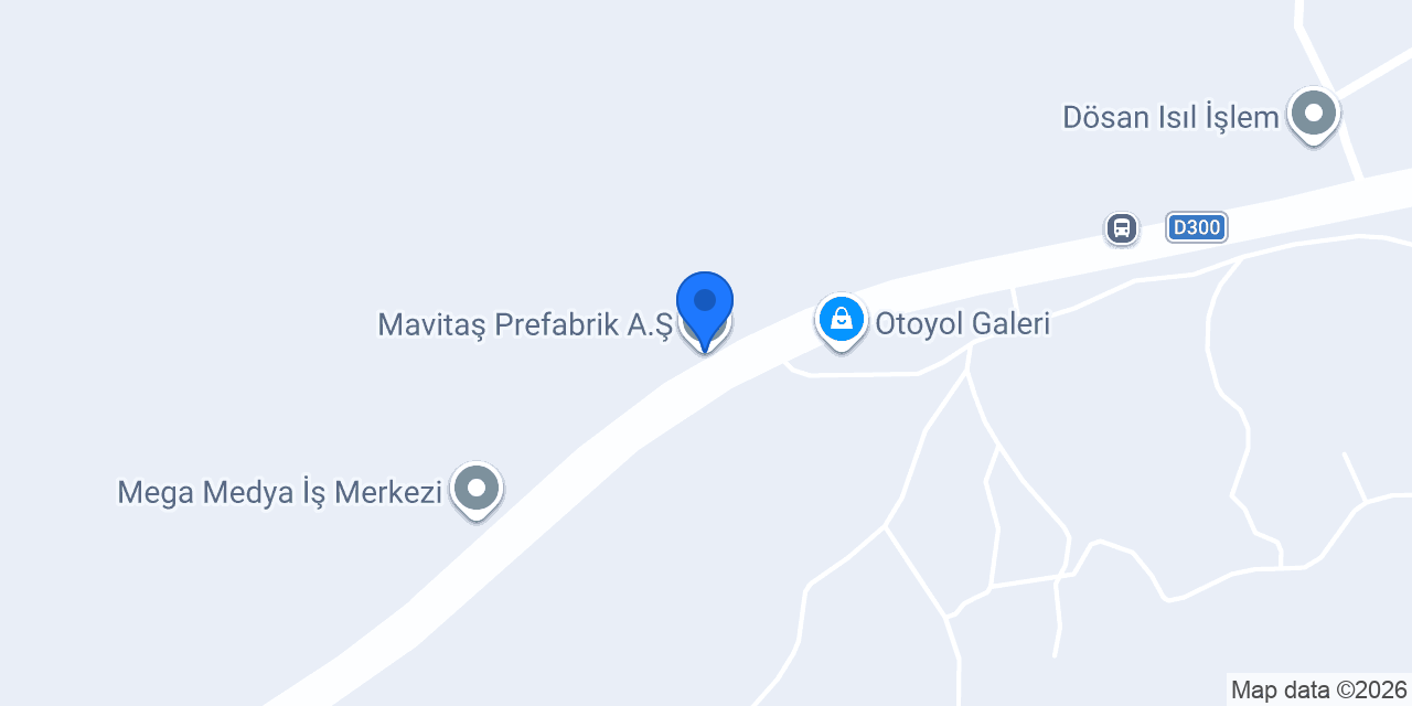 Mavitaş Prefabrik A.Ş. konumu