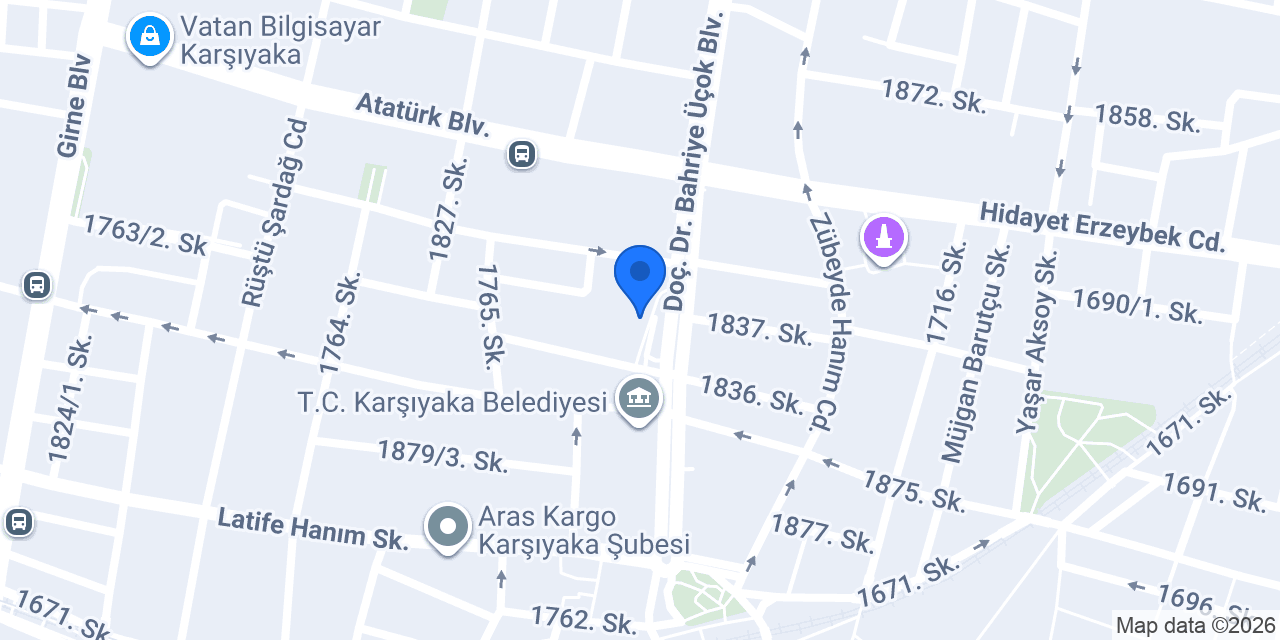 Yeşilbağ Hukuk konumu