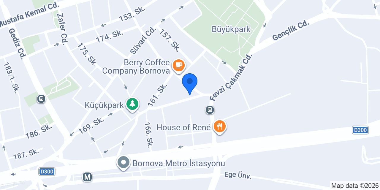 Date Lounge Bornova konumu