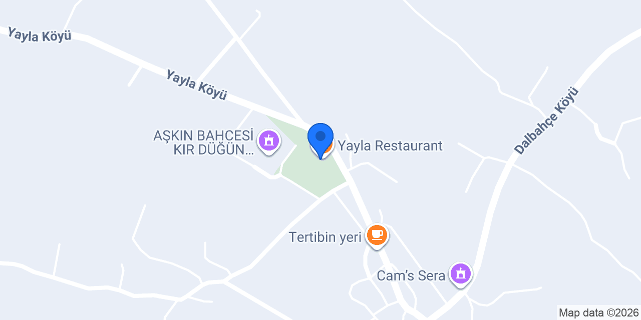 Yayla Restaurant konumu