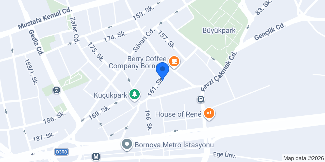 Du Levant Bornova konumu