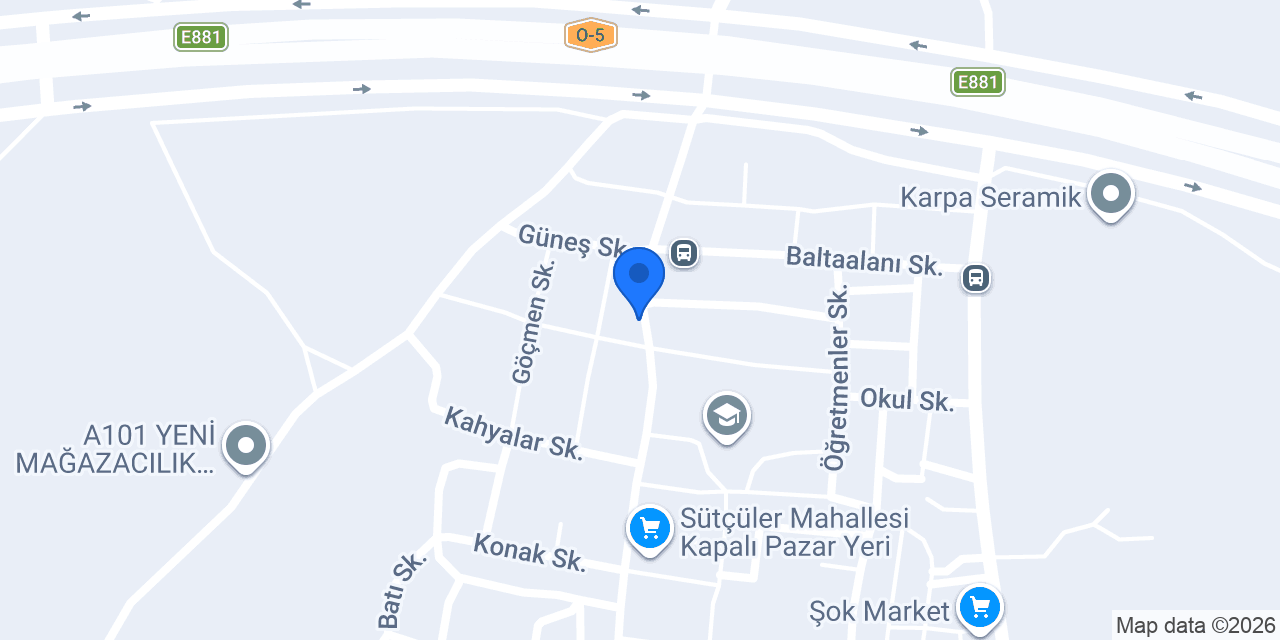 ANADOLU LED konumu