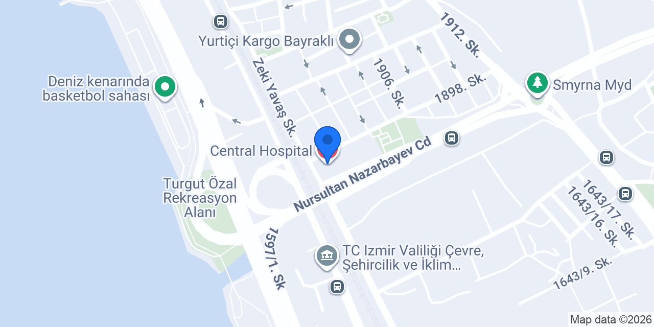 Central Hospital konumu
