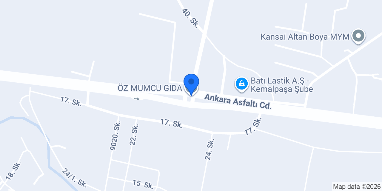 ÖZ MUMCU GIDA konumu