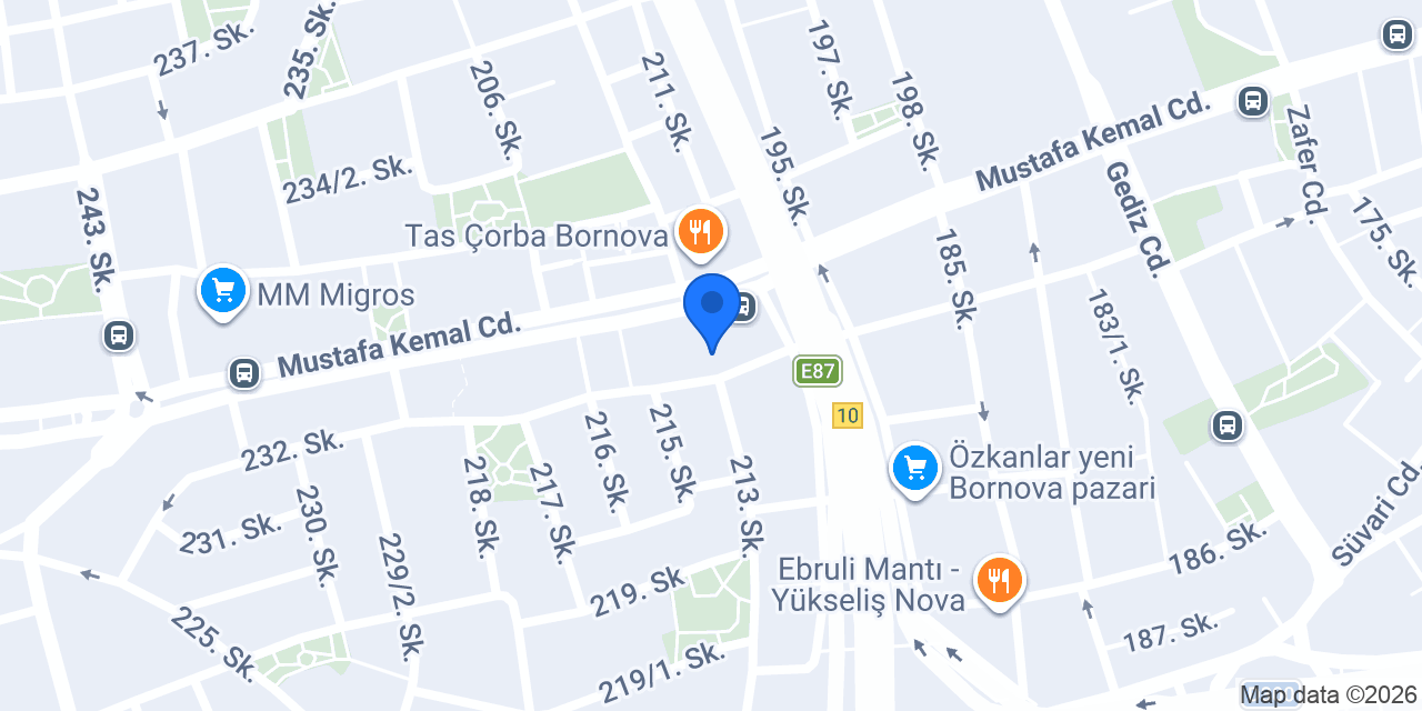Söğüşçüm Bornova konumu