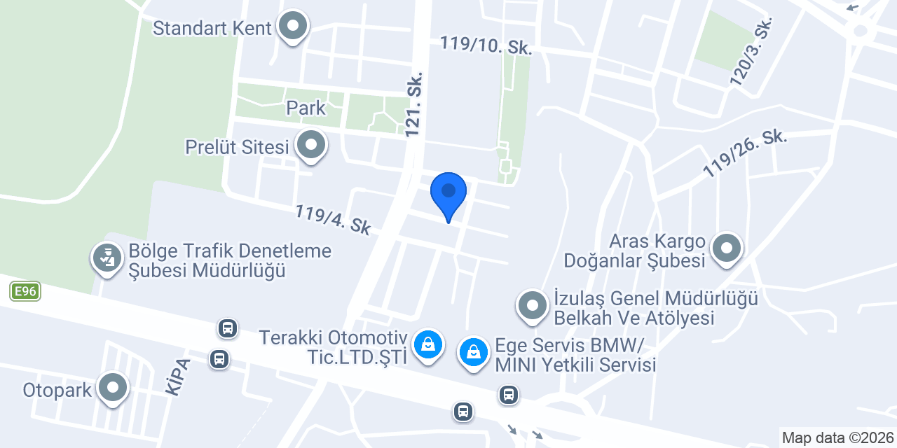Anka Elektrik Bornova konumu