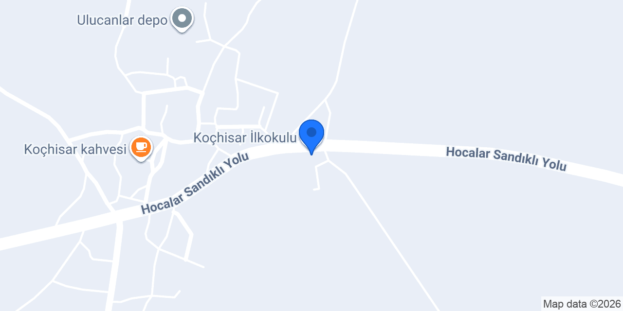 Koçhisar İlkokulu konumu