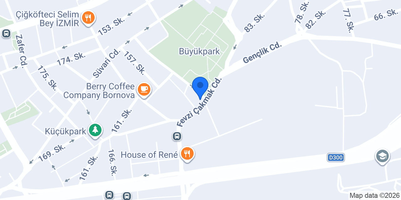 Akasya Çiçekçilik konumu