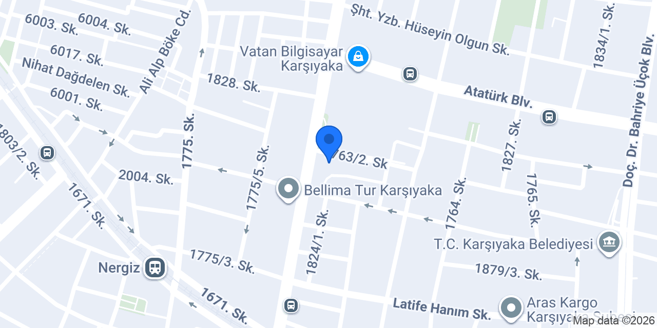 Vetto Veteriner Kliniği konumu