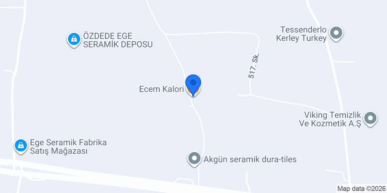 Ecem Kalori konumu