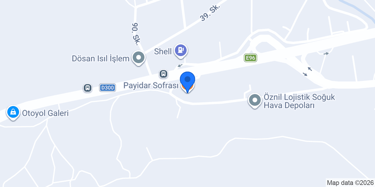 Payidar Sofrası konumu