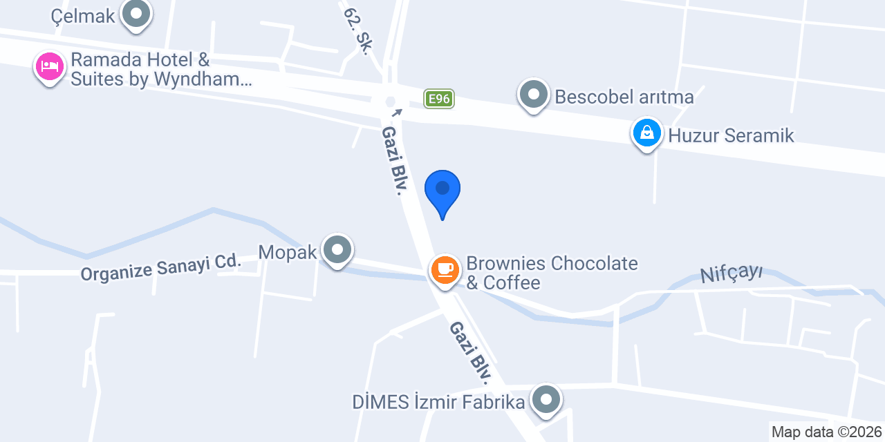 Erok Teknik Hırdavat konumu