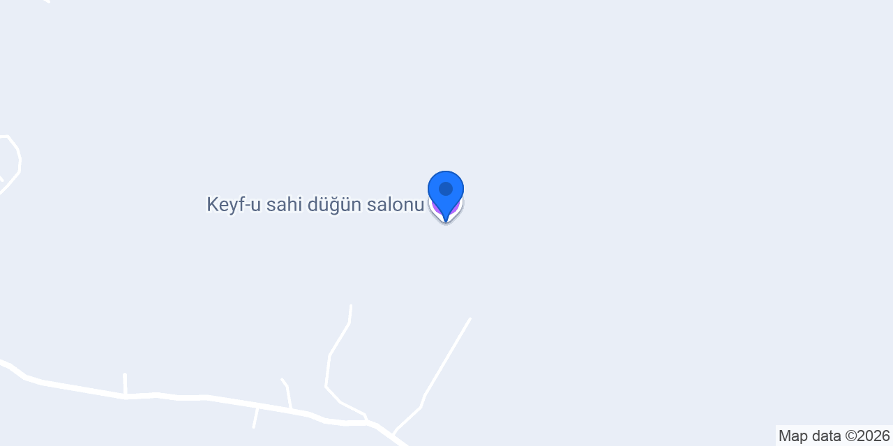 Keyf-u sahi düğün salonu konumu