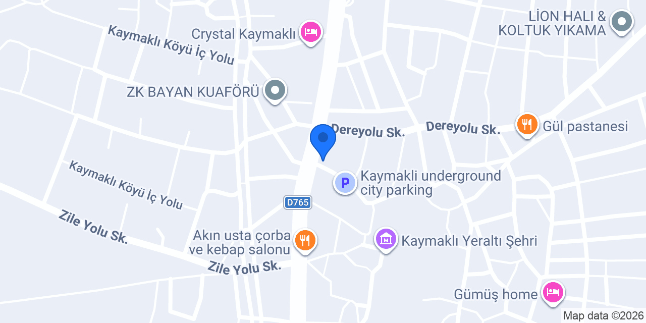 Özaylar Taksi konumu