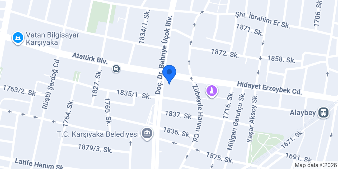Dabak Hukuk Bürosu konumu