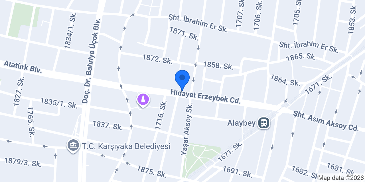 Lale Çiçekçilik konumu