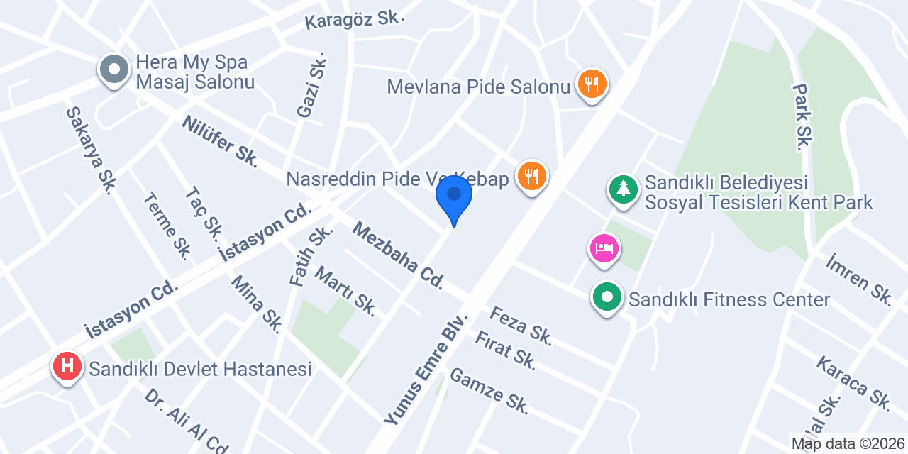 SANDIKLI ÖZEL ÖĞRETİM KURSU konumu