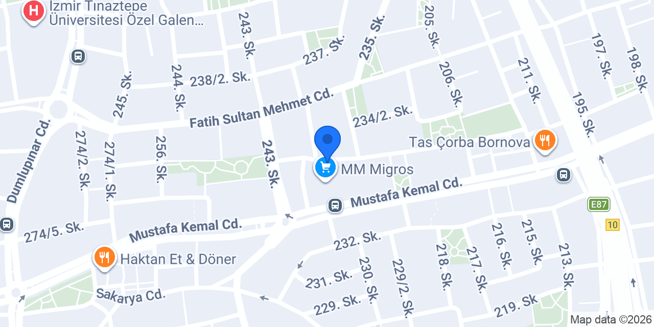 Özel İzmir Müzik Sanat Kursu konumu