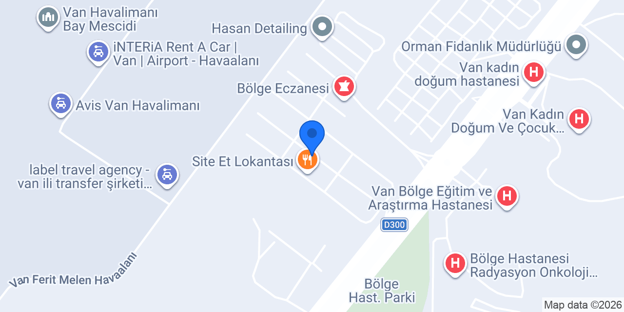 VAN BARAN AUTO konumu