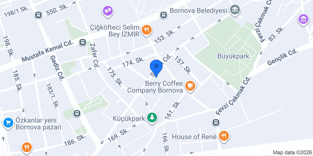 Küçükpark Doğa Veteriner Kliniği konumu