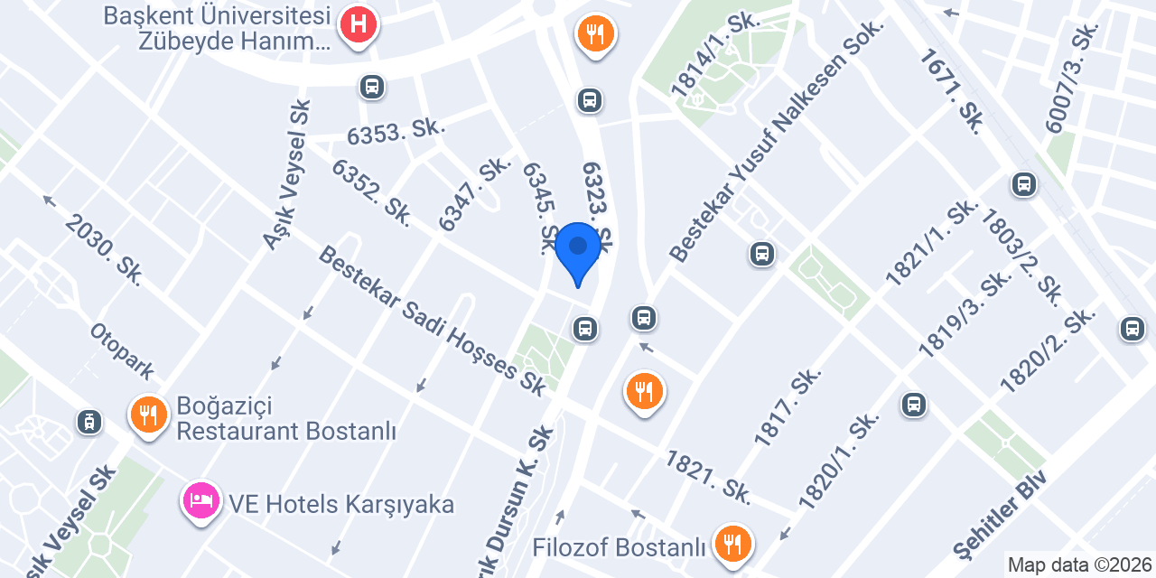 Minimal Veteriner Kliniği konumu