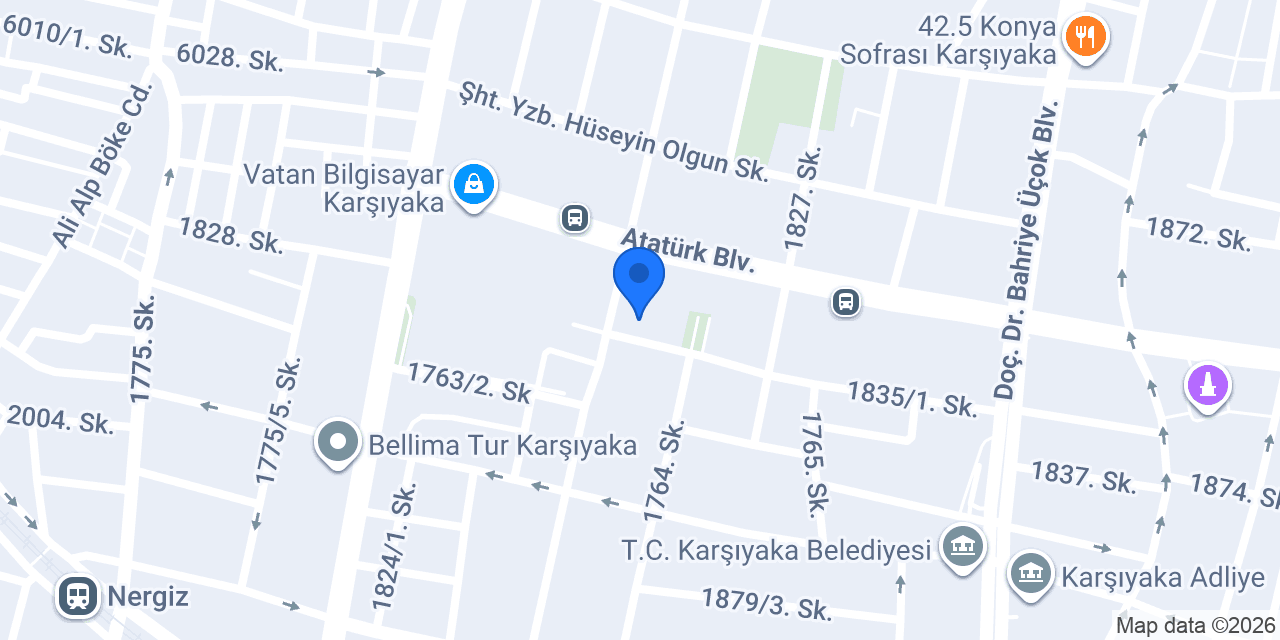 Sinpa Mobilya konumu