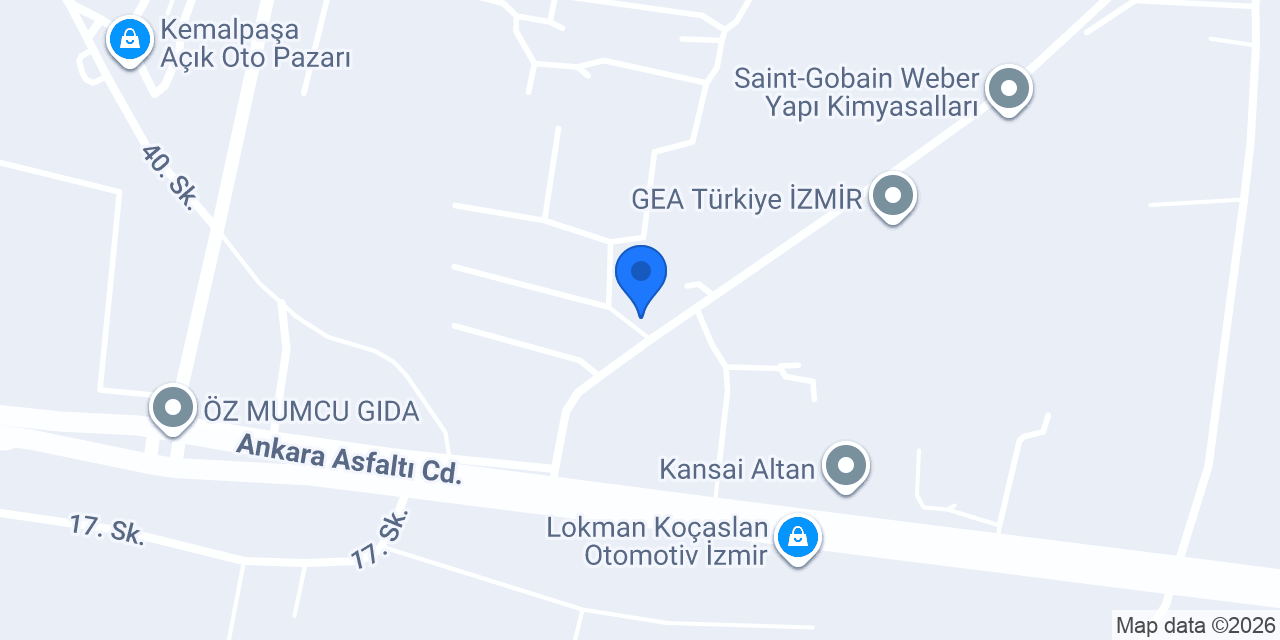 Nar Baharat (Yeni Fabrika) konumu