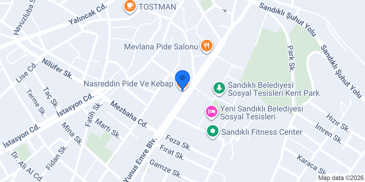 Nasreddin Pide Ve Kebap konumu