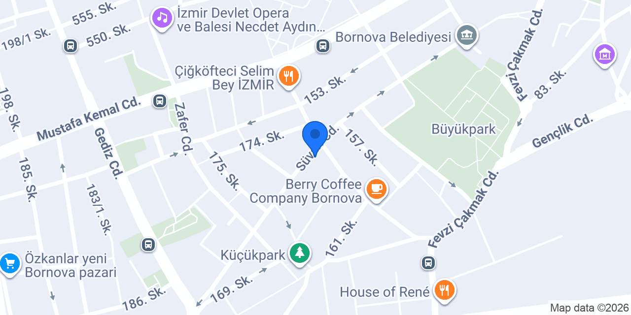 Coffy Bornova konumu