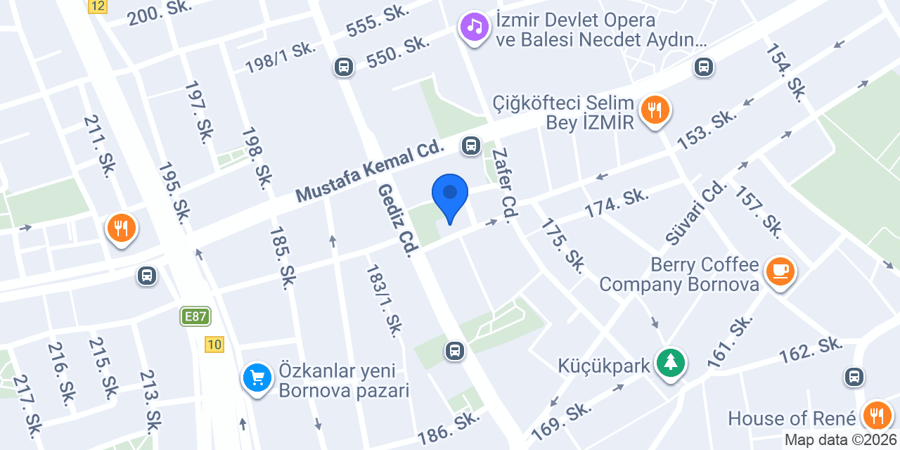 Tanyel Sürücü Kursu konumu