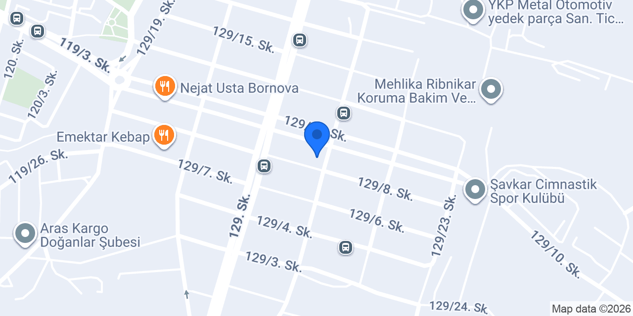 KOÇ TEKNİK Hırdavat konumu