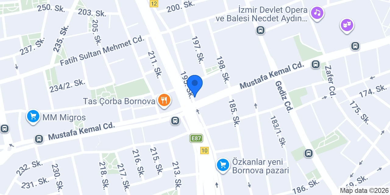 Ender Taksi konumu
