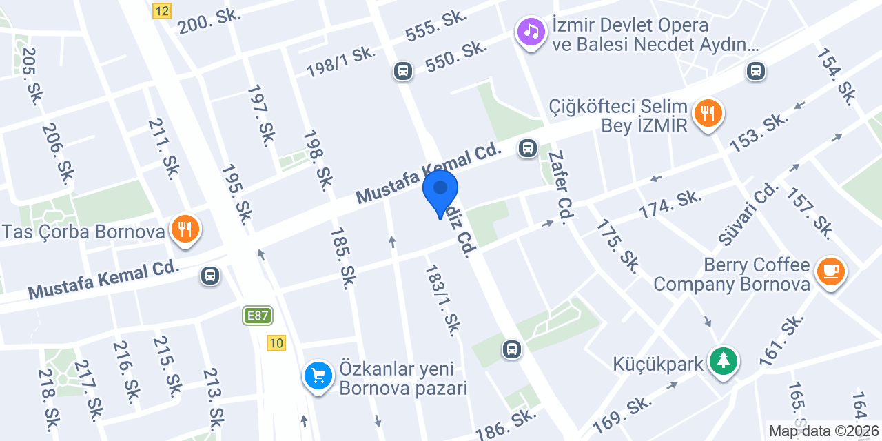 bornova yapı market konumu